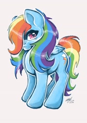 Size: 2480x3508 | Tagged: safe, artist:mrartly34, imported from derpibooru, rainbow dash, pegasus, pony, female, solo