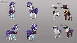 Size: 5120x2880 | Tagged: safe, artist:mozgan, imported from derpibooru, rarity, pony, unicorn, fallout equestria, ministry mares, solo