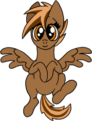 Size: 639x845 | Tagged: safe, artist:aprilfools, oc, oc only, pegasus, pony, /bale/, female, looking at you, mare, on back, pegasus oc, simple background, solo, spread wings, transparent background, wings