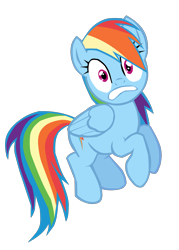 Size: 1280x1785 | Tagged: safe, artist:benpictures1, imported from ponybooru, rainbow dash, pegasus, pony, maud pie (episode), cute, dashabetes, female, inkscape, mare, simple background, solo, transparent background, vector