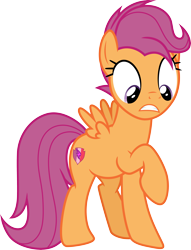 Size: 3000x3924 | Tagged: safe, artist:cloudy glow, imported from derpibooru, scootaloo, pegasus, pony, growing up is hard to do, .ai available, older, older scootaloo, simple background, solo, transparent background, vector