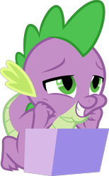 Size: 3048x4935 | Tagged: safe, artist:sollace, derpibooru exclusive, imported from derpibooru, spike, dragon, father knows beast, .svg available, cute, friendship throne, lidded eyes, simple background, smiling, solo, spikabetes, transparent background, vector