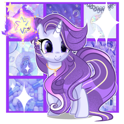 Size: 2048x2048 | Tagged: safe, artist:harmonyvitality-yt, imported from derpibooru, oc, oc only, pony, unicorn, base used, cute, horn, jewelry, necklace, ocbetes, simple background, smiling, solo, transparent background, unicorn oc