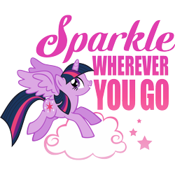 Size: 2048x2048 | Tagged: safe, imported from ponybooru, twilight sparkle, alicorn, pony, cloud, cute, simple background, text, transparent background, zazzle