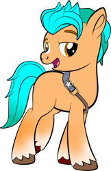 Size: 1280x1978 | Tagged: safe, artist:alexdti, imported from derpibooru, hitch trailblazer, pony, g5, simple background, solo, transparent background