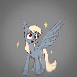 Size: 686x685 | Tagged: safe, artist:haku nichiya, imported from derpibooru, derpy hooves, pegasus, pony, solo