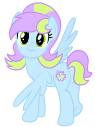 Size: 1768x2357 | Tagged: safe, artist:sjart117, imported from derpibooru, oc, oc only, oc:tropical feathertang, pegasus, pony, butt, female, looking at you, looking back, mare, pegasus oc, plot, simple background, smiling, solo, transparent background