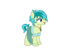 Size: 1024x768 | Tagged: safe, artist:chanyhuman, imported from derpibooru, sandbar, earth pony, aladdin, clothes, cosplay, costume, crossplay, disney, jasmine, jewelry, male, necklace, simple background, solo, teenager, transparent background, vector