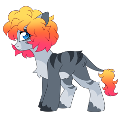 Size: 4978x4838 | Tagged: safe, artist:crazylooncrest, artist:crazysketch101, imported from derpibooru, oc, oc only, oc:crazyclone2, earth pony, pony, chest fluff, simple background, solo, transparent background