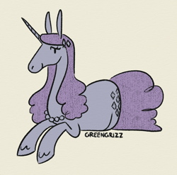 Size: 1424x1408 | Tagged: safe, artist:greengrizz, imported from derpibooru, sparkler (g1), pony, unicorn, g1, solo