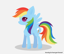 Size: 2601x2201 | Tagged: safe, artist:margaritaenot, imported from derpibooru, rainbow dash, pegasus, pony, simple background, solo, white background