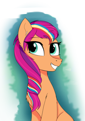 Size: 2894x4093 | Tagged: safe, artist:tempestshine, imported from derpibooru, sunny starscout, earth pony, pony, g5, simple background, solo, transparent background
