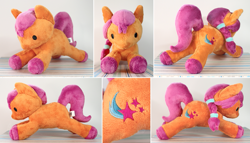 Size: 1181x676 | Tagged: safe, artist:featherpaw14, imported from derpibooru, sunny starscout, earth pony, pony, cute, female, g5, irl, photo, plushie, solo, sunnybetes