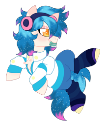 Size: 4856x5608 | Tagged: safe, artist:crazysketch101, imported from derpibooru, oc, oc only, earth pony, pony, chest fluff, clothes, food, leg warmers, macaron, mouth hold, simple background, solo, transparent background