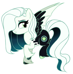 Size: 1192x1206 | Tagged: safe, artist:pgthehomicidalmaniac, imported from derpibooru, oc, oc:eclipse orchard, bat pony, pony, bat pony oc, body markings, colored hooves, colored wings, eyeshadow, female, flying, gradient mane, gradient tail, green eyes, hoof polish, makeup, mare, multicolored wings, simple background, solo, spread wings, tail, transparent background, unshorn fetlocks, wings