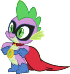 Size: 271x287 | Tagged: safe, artist:pascalmulokozi2, edit, edited screencap, imported from derpibooru, screencap, humdrum, spike, dragon, power ponies (episode), background removed, hand on hip, male, not a vector, power ponies, simple background, solo, transparent background