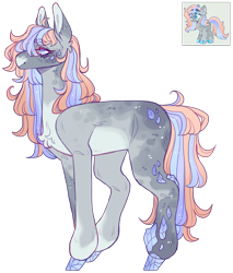 Size: 1903x2234 | Tagged: safe, artist:sleepy-nova, imported from derpibooru, oc, oc:soft crystals, earth pony, pony, female, mare, simple background, solo, transparent background