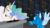 Size: 1280x720 | Tagged: safe, artist:crowneprince, artist:silva hound, imported from derpibooru, princess celestia, soarin', alicorn, pegasus, pony, animated, brony music, clothes, dancing, dubstep, duo, everypony's bangin', eyes closed, female, headphones, male, mare, music, sound, stallion, strobe lights, turntable, uniform, webm, wonderbolts uniform
