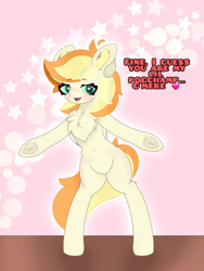 Size: 1080x1440 | Tagged: safe, artist:sodapop sprays, imported from derpibooru, oc, oc:sodapop sprays, pegasus, pony, semi-anthro, chest fluff, ear fluff, female, looking at you, mare, open arms, pog, pogchamp, solo, waiting for hug