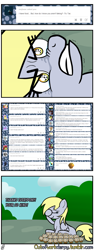 Size: 1280x3411 | Tagged: safe, artist:outofworkderpy, imported from derpibooru, derpy hooves, oc, pegasus, pony, comic:out of work derpy, angry, crying, cute, diet, female, flustered, funny, mare, tears of anger, tears of joy