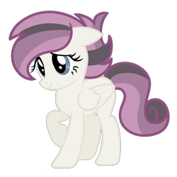 Size: 1168x1168 | Tagged: safe, artist:stack-of-cookies, imported from derpibooru, oc, oc only, oc:faith, hybrid, pegasus, pony, base used, female, interspecies offspring, mare, offspring, parent:discord, parent:fluttershy, parents:discoshy, simple background, solo, transparent background