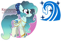 Size: 1024x690 | Tagged: safe, artist:kazziepones, imported from derpibooru, oc, oc only, oc:ocean wish, earth pony, pony, female, mare, simple background, solo, transparent background