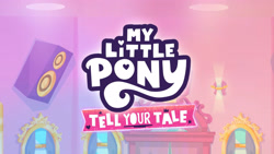 Size: 3072x1727 | Tagged: safe, imported from derpibooru, screencap, spoiler:g5, spoiler:my little pony: tell your tale, spoiler:tyts01e45, g5, my little pony logo, my little pony: tell your tale, no pony, ponykind parade-emonium