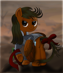 Size: 13723x15849 | Tagged: safe, artist:lincolnbrewsterfan, imported from derpibooru, oc, oc only, oc:crystalline vision, pegasus, pony, fallout equestria, .svg available, absurd resolution, bags under eyes, birthday, birthday gift, bow, butt, cliff, clothes, colored eyebrows, colored sketch, confident, depth of field, desert, fallout equestria oc, feather, feathered wings, featureless crotch, female, folded wings, frog (hoof), gorge, hair bow, inkscape, jacket, jumpsuit, lidded eyes, lineart, looking at you, loose hair, mare, missing accessory, mom, nc-tv signature, one wing down, one wing out, orange sky, pegasus oc, pipbuck, plot, ponified, ribbon, smiling, smiling at you, smirk, solo, spread wings, svg, tail, tail bow, tree, underhoof, valley, vault suit, vector, wasteland, wing sleeves, wings, wrinkles