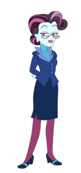 Size: 1900x4012 | Tagged: safe, artist:gmaplay, imported from derpibooru, principal abacus cinch, human, equestria girls, clothes, crystal prep academy, crystal prep academy uniform, crystal prep shadowbolts, school uniform, simple background, solo, transparent background