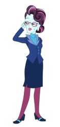 Size: 1900x4012 | Tagged: safe, artist:gmaplay, imported from derpibooru, principal abacus cinch, human, equestria girls, clothes, crystal prep academy, crystal prep academy uniform, crystal prep shadowbolts, school uniform, simple background, solo, transparent background