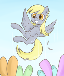 Size: 792x929 | Tagged: safe, artist:cookieboy011, imported from derpibooru, derpy hooves, pegasus, pony, grin, smiling, solo focus