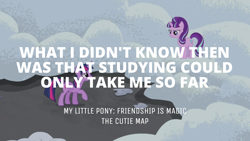 Size: 1920x1080 | Tagged: safe, edit, edited screencap, editor:quoterific, imported from derpibooru, screencap, starlight glimmer, twilight sparkle, alicorn, the cutie map, twilight sparkle (alicorn)