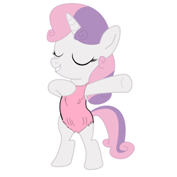 Size: 8000x8000 | Tagged: safe, artist:brightstar40k, artist:optimusv42, imported from derpibooru, sweetie belle, gorilla, pony, unicorn, base used, bipedal, cave pony, cavegirl, caveman, chest beating, chest pounding, eyes closed, female, filly, foal, jungle girl, loincloth, simple background, solo, tarzan, white background