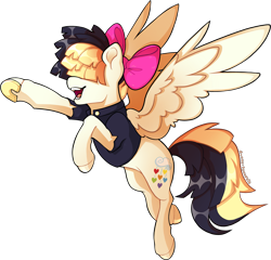 Size: 2883x2767 | Tagged: safe, alternate version, artist:sunny-synopsis, imported from derpibooru, songbird serenade, pegasus, my little pony: the movie, commission, commissioner:reversalmushroom, horseshoes, simple background, solo, transparent background