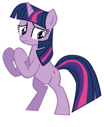 Size: 1280x1571 | Tagged: safe, artist:benpictures1, imported from ponybooru, part of a set, twilight sparkle, pony, unicorn, dragon quest, bipedal, cute, female, fighting stance, inkscape, simple background, solo, transparent background, twiabetes, unicorn twilight, vector