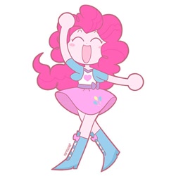 Size: 500x500 | Tagged: safe, imported from derpibooru, pinkie pie, equestria girls, solo