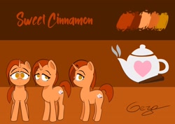 Size: 4096x2896 | Tagged: safe, artist:realgero, imported from derpibooru, oc, oc only, oc:sweet cinnamon, pony, unicorn, solo