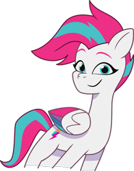 Size: 2169x2771 | Tagged: safe, imported from derpibooru, zipp storm, pegasus, pony, female, folded wings, g5, mare, my little pony: tell your tale, netflix, official, palindrome get, simple background, solo, transparent background, wings