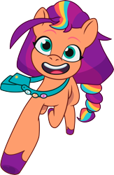 Size: 3969x6091 | Tagged: safe, imported from derpibooru, sunny starscout, earth pony, pony, female, g5, mane stripe sunny, mare, my little pony: tell your tale, netflix, official, simple background, solo, transparent background