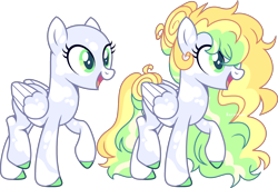 Size: 2854x1927 | Tagged: safe, artist:kurosawakuro, imported from derpibooru, oc, oc only, pegasus, pony, base used, female, magical lesbian spawn, mare, offspring, parent:derpy hooves, parent:vapor trail, pegasus oc, simple background, solo, transparent background