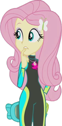 Size: 1236x2520 | Tagged: safe, artist:homersimpson1983, edit, edited screencap, imported from derpibooru, screencap, fluttershy, human, equestria girls, equestria girls series, unsolved selfie mysteries, background removed, clothes, dive mask, female, fluttershy's wetsuit, goggles, not a vector, simple background, snorkel, solo, swimsuit, transparent background, wetsuit