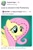 Size: 720x1082 | Tagged: safe, imported from derpibooru, screencap, fluttershy, pegasus, worm, cherry blossoms, english, female, flower, flower blossom, green eyes, heart, love, mare, meta, stars, text, twitter, x (platform)