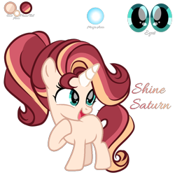 Size: 2048x2048 | Tagged: safe, artist:harmonyvitality-yt, imported from derpibooru, oc, oc only, oc:shine saturn, pony, unicorn, base used, female, filly, foal, horn, offspring, parent:starlight glimmer, parent:sunburst, parents:starburst, raised hoof, simple background, transparent background, unicorn oc