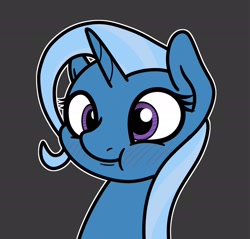 Size: 2048x1961 | Tagged: safe, artist:ewoudcponies, imported from derpibooru, trixie, pony, unicorn, female, gray background, mare, simple background, solo