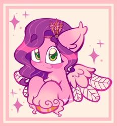 Size: 1306x1411 | Tagged: safe, artist:sidruni, imported from derpibooru, pipp petals, pegasus, pony, adorapipp, cute, g5, heart, heart eyes, solo, wingding eyes