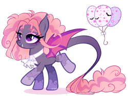 Size: 2593x1949 | Tagged: safe, artist:gihhbloonde, imported from derpibooru, oc, oc only, bat pony, pony, base used, female, mare, simple background, solo, transparent background