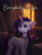 Size: 1500x1999 | Tagged: safe, artist:koviry, imported from derpibooru, rarity, pony, unicorn, clothes, fanfic, fanfic art, fanfic cover, female, horn, mare, solo, suit, text