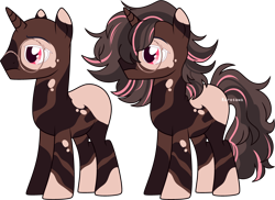 Size: 4018x2928 | Tagged: safe, artist:kurosawakuro, imported from derpibooru, oc, oc only, pony, unicorn, base used, glasses, horn, male, simple background, solo, stallion, transparent background, unicorn oc