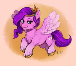Size: 1827x1588 | Tagged: safe, artist:birdoffnorth, imported from derpibooru, pipp petals, pegasus, pony, chest fluff, female, fluffy, g5, mare, solo