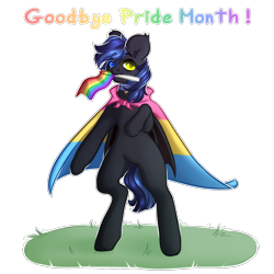 Size: 4000x4000 | Tagged: safe, artist:dreamyrat, imported from derpibooru, oc, oc only, bat pony, pony, bat pony oc, commission, gay pride flag, pansexual pride flag, pride, pride flag, pride month, simple background, solo, transparent background